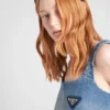 Organic Denim Mini-Dress