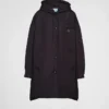 Oversized Light Re-Nylon Raincoat