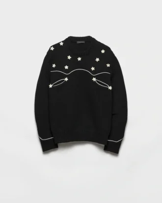 Oversized Shetland Wool Sweater