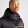 Oversized Technical Re-Nylon Down Jacket