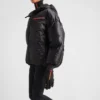 Oversized Technical Re-Nylon Down Jacket