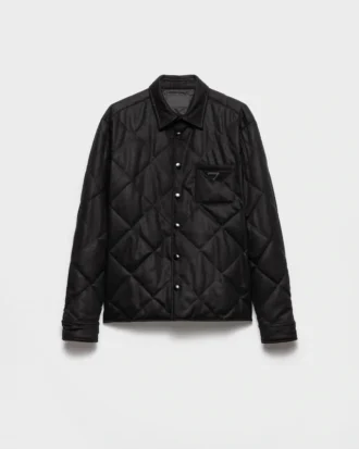 Padded Cashmere Shirt