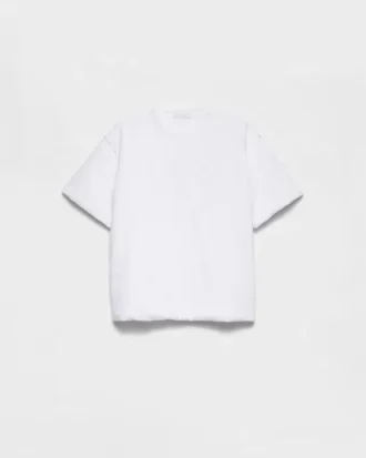 Padded Cotton T-Shirt