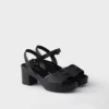 Padded Nappa Leather Sandals