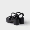 Padded Nappa Leather Sandals