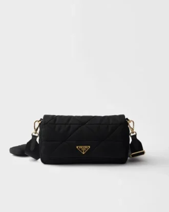 Padded Re-Nylon Shoulder Bag