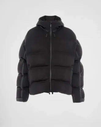 Padded Recycled Double Jersey Jacket