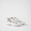 Patent Leather and Technical Fabric Prada America’s Cup Sneakers