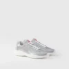 Patent Leather and Technical Fabric Prada America’s Cup Sneakers