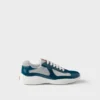 Patent Leather and Technical Fabric Prada America’s Cup Sneakers