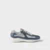 Patent Leather and Technical Fabric Prada America’s Cup Sneakers