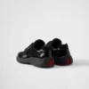 Patent Leather and Technical Fabric Prada America’s Cup Sneakers