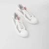 Patent Leather and Technical Fabric Prada America’s Cup Sneakers