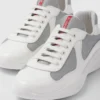 Patent Leather and Technical Fabric Prada America’s Cup Sneakers
