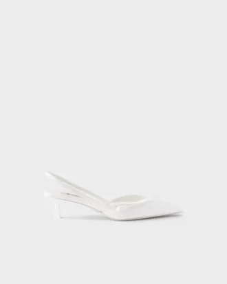 Patent Leather Slingback Pumps