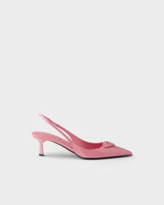 Patent Leather Slingback Pumps