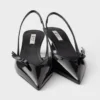 Patent Leather Slingback Pumps