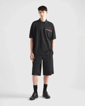 Piqua Bermudas with Tape Seams