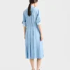 Ponga and Poplin Shirtdress