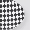Porcelain Charger Plate – Checkerboard