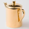 Porcelain Coffee Pot – Solid Gold