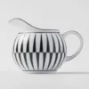 Porcelain Milk Jug and Sugar Bowl Set – Stripes