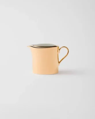 Porcelain Milk Jug – Solid Gold
