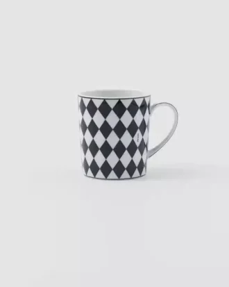 Porcelain Mug – Checkerboard