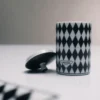 Porcelain Scented Candle – Checkerboard