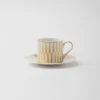 Porcelain Tea Cup – Stripes