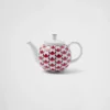 Porcelain Teapot – Vienna Red