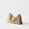 Prada Aimae Large Leather Shoulder Bag