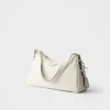 Prada Aimae Large Leather Shoulder Bag
