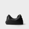 Prada Aimae Large Leather Shoulder Bag