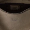 Prada Aimae Large Leather Shoulder Bag