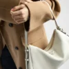 Prada Aimae Large Leather Shoulder Bag