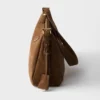 Prada Aimae Large Nubuck Leather Shoulder Bag