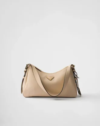 Prada Aimae Medium Leather Shoulder Bag