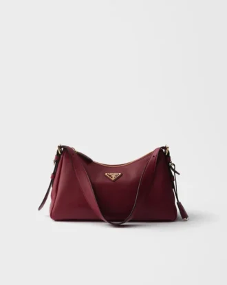 Prada Aimae Medium Leather Shoulder Bag