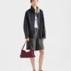 Prada Aimae Medium Leather Shoulder Bag