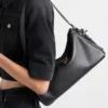Prada Aimae Medium Leather Shoulder Bag