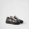 Prada America’s Cup Soft Rubber and Bike Fabric Sneakers
