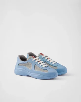 Prada America’s Cup Soft Rubber and Bike Fabric Sneakers