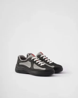 Prada America’s Cup Soft Rubber and Bike Fabric Sneakers