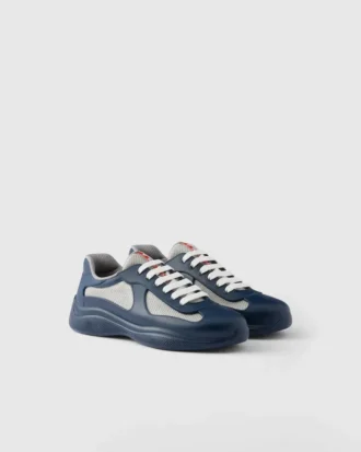 Prada America’s Cup Soft Rubber and Bike Fabric Sneakers