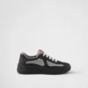Prada America’s Cup Soft Rubber and Bike Fabric Sneakers