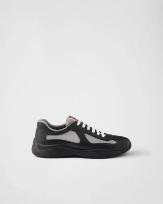 Prada America’s Cup Soft Rubber and Bike Fabric Sneakers