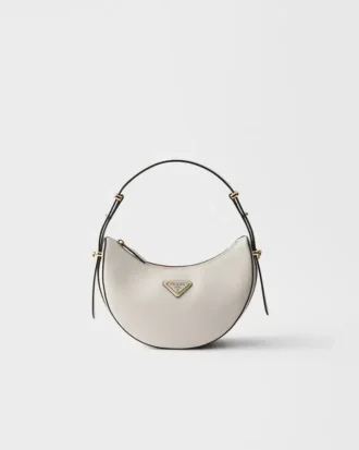 Prada Arqua Mini Leather Shoulder Bag