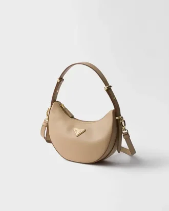 Prada Arqua Mini Leather Shoulder Bag