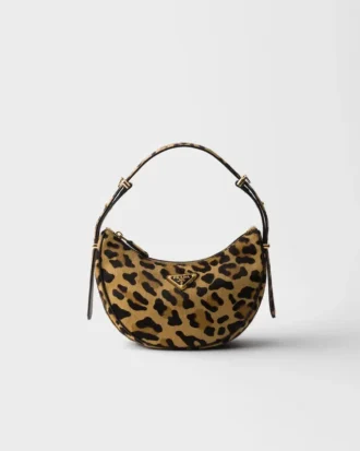 Prada Arqua Printed Leather Mini Shoulder Bag
